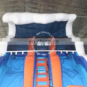 5m High Slide,inflables Juegos, Beach Waves Inflable Slide With Pool thumbnail-3