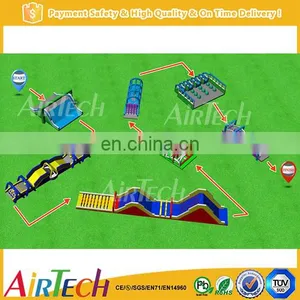 New Design Inflatable Obstacle Insane 5k Inflatable Run for Fun thumbnail-1
