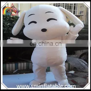 Vivid Cartoon Mascot Costume, Inflatable Fur Cartoon Dog thumbnail-2