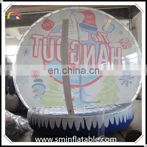 Commercial Giant Inflatable Snow Globe,advertising Human Size Snow Globe for Atmosphere Activity Show thumbnail-2