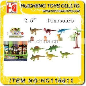 2.5 Inch 3D Dinosaur Wild World Animal Mini Dinosaur Toys Set for Kids thumbnail-1