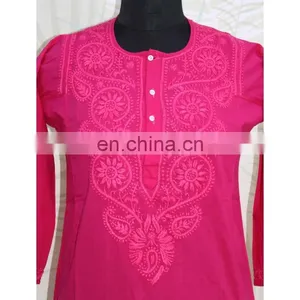 Pakistan Digital Printed Kurti India Cheap thumbnail-1
