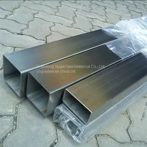 ASTM Decoration Welded 304 Stainless Square/rectangle Steel Pipe 0.5~2.0mm thumbnail-1