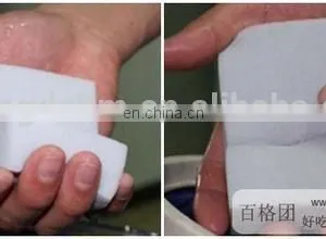 Nano Melamine Sponge With Scouring Pad Eraser thumbnail-1