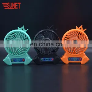 2018 New Type Electric Rechargeable USB Mini Handle Fan thumbnail-2