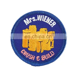 Custom Self-Adhesive On Or Iron On Embroidery Patch/Sticker Ptach thumbnail-3