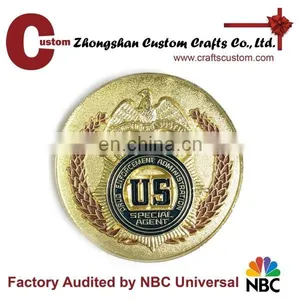 US Air Force One Custom Metal Military Coin With Palting Gold and Enamel thumbnail-6
