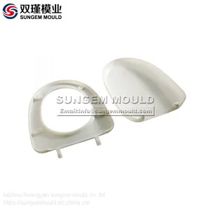 Toilet Seat Cover Plastic Injection Mould thumbnail-1