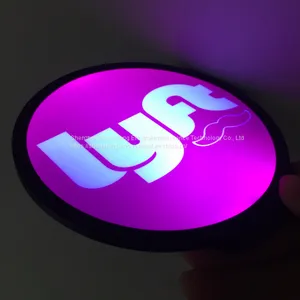 LED Car Decals, LED Logo Sign for LYFT Cab Service thumbnail-3