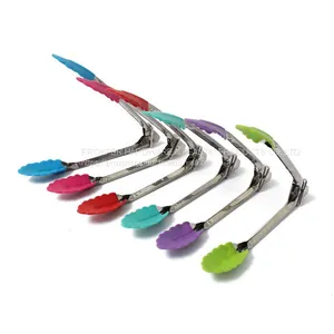 Stainless Steel Silicone Food Tongs for Kitchen thumbnail-1