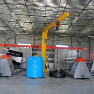 4 Arms Shuttle Rotomolding Machine thumbnail-4