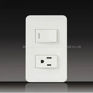 Push Button Wall Switch Socket Digit Telephone Socket With Data Socket thumbnail-1
