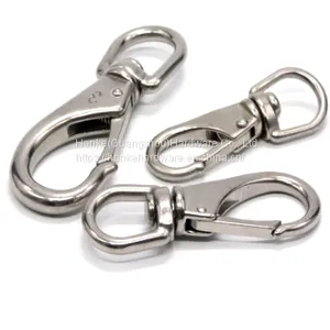 Inch Swivel Eye Spring Hook Heavy Duty Swivel Snap Hook Stainless Steel Eye Bolt Snap Hook thumbnail-1