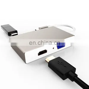 Docking Station 4 in 1 Type c Video Adapter thumbnail-3
