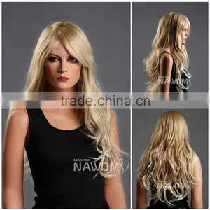 W3042 6A Grade Looking Natural Wave Real Human Hair Full Lace Wig thumbnail-1