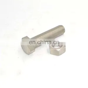 Hexagon Standard Size Bolt and Nut m8 200mm Stainless Steel Bolt thumbnail-1