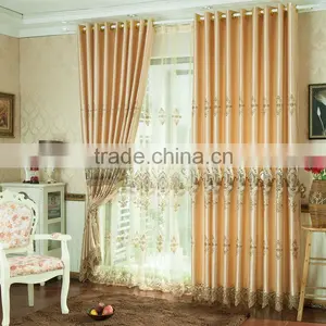 Luxury Drapery,luxury Embroidered Jacquard Curtains/voile Curtain thumbnail-1