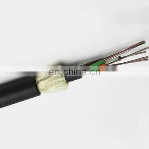 Telecommunication Use ADSS 12 24 Cores Single Mode Fiber Optic Cable,48 Threads With One Tube HDPE Jack thumbnail-1