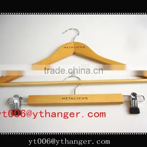 RQ486 Wood Trousers / Pants Hanger for Hotel thumbnail-1