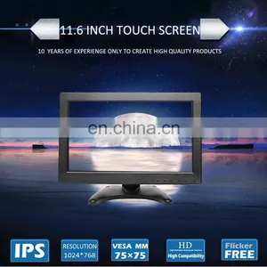 12 15 17 Inch POS ATM System Using CE / KC Certificated 10 Point Pcap Touch Screen Monitor LCD Tough Screen tv thumbnail-4