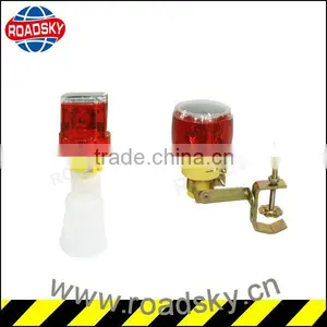 Factory Directly Sell Yellow Solar Beacon Warning Light thumbnail-1
