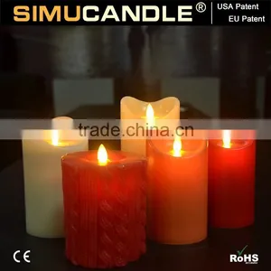 Simulated Candle With Moving Flame With USA and EU Patent ,led Candle With Remote thumbnail-6