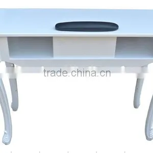 Nail Salon White Manicure Table for Sale thumbnail-4