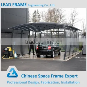Quick Installation Steel Structure Layout Car Canopy thumbnail-3