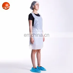 Disposable Plastic Aprons Waterproof Medical /kitchen Apron PE Apron thumbnail-3