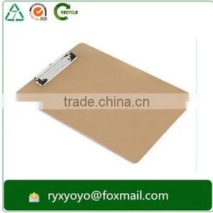 Chape Factory Price MDF Medical Nursing Clipboard With Stainless Steel Wire Clip thumbnail-3