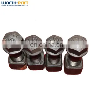 Excavator and Bulldozer Heavy Duty Bolt and Nut for Track thumbnail-4