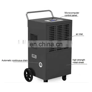 90L Per Day Home Dehumidifier Industrial Portable for Garage thumbnail-4