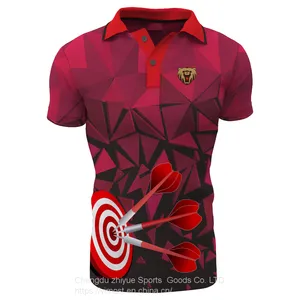 Custom Sublimation Fashion Dart Polo Shirts thumbnail-1
