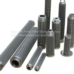 Aux Compressed Air Filter Elements-Pleated Stainless Steel Filter Suitable for Steam & Gases--P-GS N Steam Filter 03/10,04/20,05/30,07/30 thumbnail-1