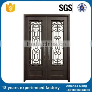 Complete In Specifications Decorative Wrought Iron Interior French Doors thumbnail-3