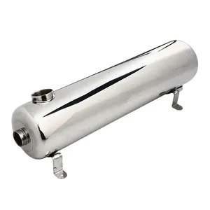 Factory Direct Stainless Steel Shell Tube Pool Heat Exchanger Tubular Exchanger Polished Water Heat Exchanger for Swimming Pool thumbnail-1