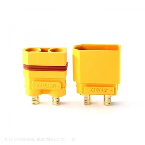 Amass IP65 Waterproof Connector for Battery 45A 50A XT90HW High Current Connector thumbnail-1