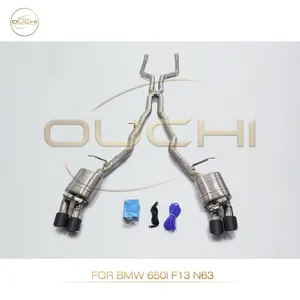 Exhaust Titanium Catback for BMW M440I G22/M550i G30/ 650i F13 N63/M850I G16 Electronic Valve High-performance Automotive Exhaust Parts thumbnail-3