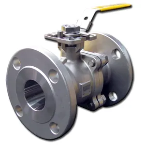 High Quality SS316 Ball Valve 2-Inch High-Temperature 304 Stainless Steel Double Flange Q41F-16 Ball Valve thumbnail-4
