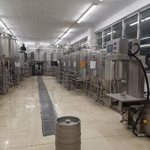 Industrial Beer Brewing System 2500L 3000L 5000L With Fermentation Tank thumbnail-4