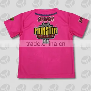 Custom Dry Fit 100 Polyester Sublimation t Shirt thumbnail-2