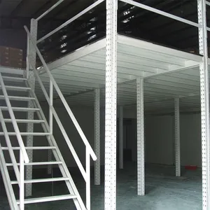 Mezzanine Rack Steel Structure Mezzanine Platform for Automotive Parts Storage in Manufacturing Plants thumbnail-4