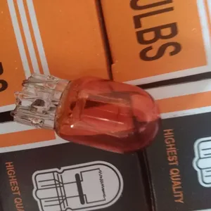 Haining Factory T20 7443 582 12V 21/5W W21/5W Amber Car Signal Bulb Clear Taillight Lamp for Vehicles thumbnail-5