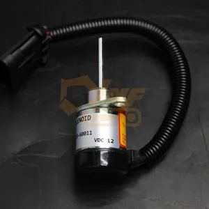 Kubota V2203 12V Engine Stop Solenoid 1G925-60011 1503ES-12A5UC4S 1503ES-24A5UC4S thumbnail-6