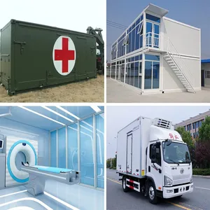 FRP Panel Lightweight Advanced RV VAN Equipment Enclosures Corrosion Aging Resistant Industrial Use Welding Pebble FRP Panel thumbnail-3