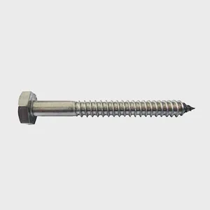 Large Size Hex Head Wood Screws DIN 571 Lag Bolts thumbnail-1