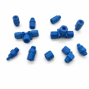 500-0041-110 Connector Tube Tee 4mm ID for Videojet 43S 46P Willett 430 460 405 407 Inkjet Coding Printer thumbnail-5