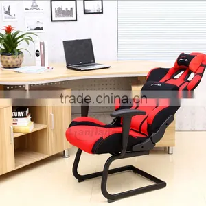 Ergonomic Leather Video Game Chair thumbnail-3