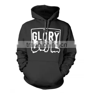 Plain Pullover Hoody Hooded Top Hoodie for Mens and Ladies Hooded Sweatshirts thumbnail-1