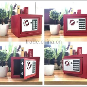 Home Safe Mini Iron Steel Safes Home Cash Security Money Safes thumbnail-6